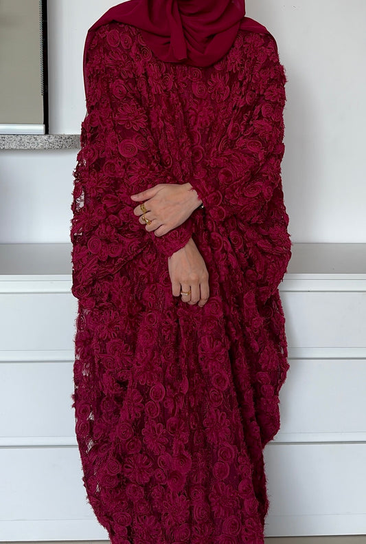Cherry Abaya set